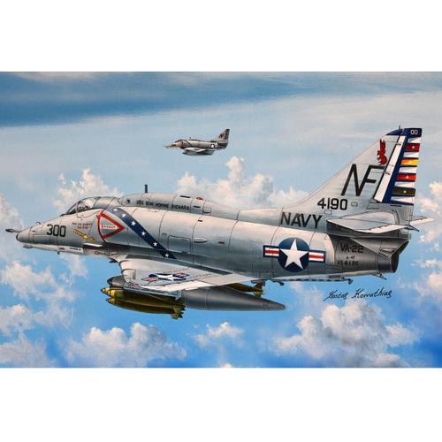 Maquette Avion : A-4f Sky Hawk-Hobby Boss