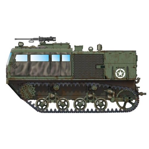 Maquette Véhicule Militaire : Tracteur À Grande Vitesse M4 (3-In./90mm)-Hobby Boss