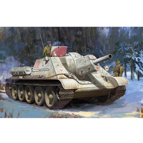 Maquette Char : Su-122-Zvezda