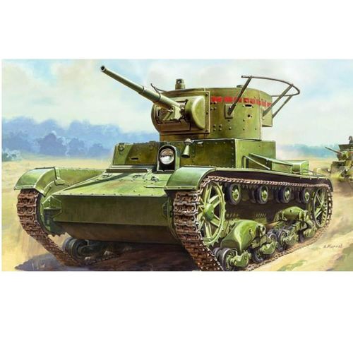Maquette Véhicule Militaire : T-26 Modèle 1933-Zvezda