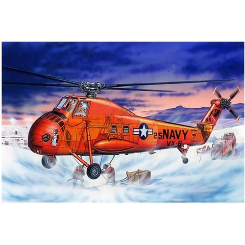 Maquette Hélicoptère : Uh-34d Seahorse-Trumpeter
