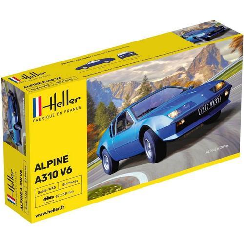 Maquette Voiture : Alpine A310-Heller