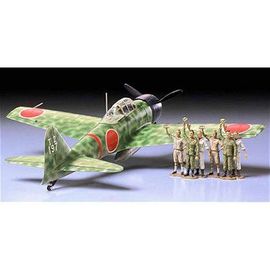 Maquette Avion : A6m3 Type 32 Zero Fighter (Hamp)-Tamiya