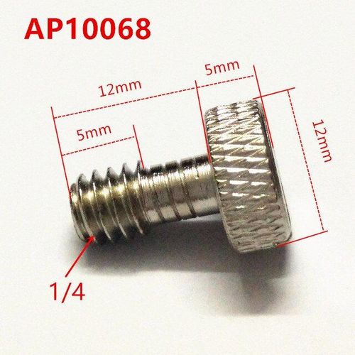 AP10068-14 - adaptateur de vis à tête plate 1/4 \, 3/8, pour appareil photo DSLR, trépied et support de lumière