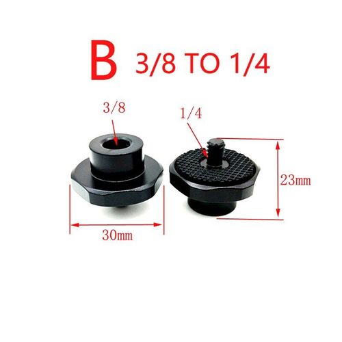 B 38-14 - 1 pièces Vis à filetage Adaptateur Trépied Plaque Vis pour Caméra Flash de Lumière De Trépied