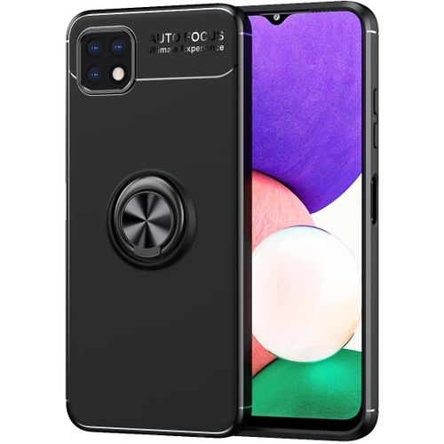 Pack Coque Magnétique Aimantée Housse Protection Samsung Galaxy A22 5g Avec Support Stand Voiture Magnétique À Grille D'aération Universel Sans Fil - Accessoires Pochette