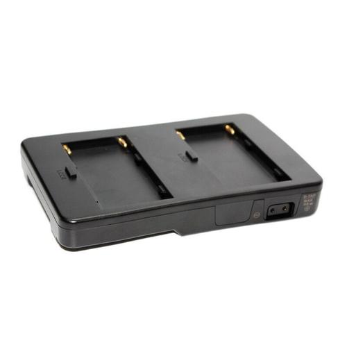 Le noir - Convertisseur de batterie à monture en V, plaque adaptateur adaptée à F2-BP F750 F970 pour appareil photo reflex numérique Canon 5D2, moniteur NP-F, NP-F550 lumière LED