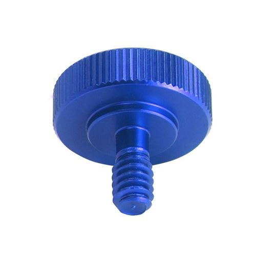 bleu - Adaptateur de vis de 1/4 pouces mâle à femelle, accessoire de Studio pour caméra, trépied de Type L, support de Flash