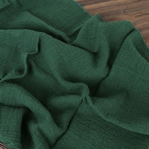 Vert foncé - Tissu de coton Gunny Texture bosse, accessoires de fond de photographie, accessoires de Studio Photo pour la décoration d'arrière-plan des aliments fins
