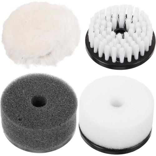 Comme Montré 4 Pièces Accessoires Sneaker Brosse Électrique Cireuse À Chaussures Brosse Boot Cirage Brosse Chaussures Pour Le Nettoyage Sneaker Brosse De Nettoyage Brosse De Nettoyage De