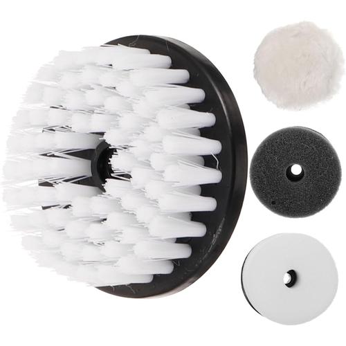 Comme Montré 4 Pièces Accessoires Cireuse À Chaussures Brosse Brosse De Nettoyage De Chaussures Sneaker Brosse Botte Pour Le Nettoyage De La Boue Cireuse À Chaussures Électrique Remplacement