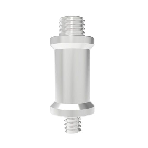 Argent - Adaptateur mâle Spigot , vis d'appareil Photo en métal, outil manuel de photographie pour parapluie, lampe Flash, trépied, accessoire de Studio Photo