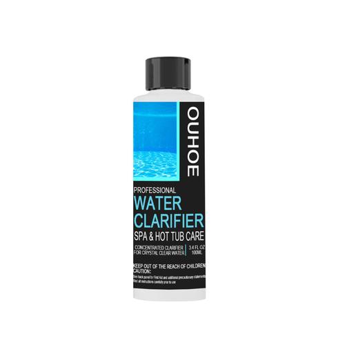 100 ml - Purificateur d'eau de piscine et jacuzzi,Agent de traitement de l'eau de piscine, nettoyeur d'eau chaude, dissolvant de taches