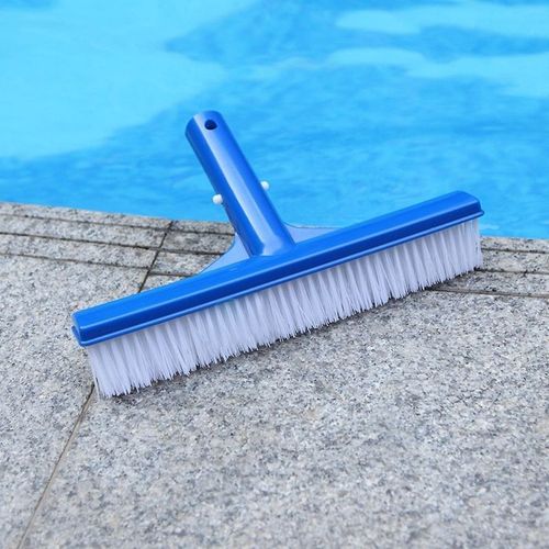 10inch plastique - Brosse de piscine Durable, outil de nettoyage des murs et des sols, balai de piscine, éliminateur d'algues, épurateur, outil de tête