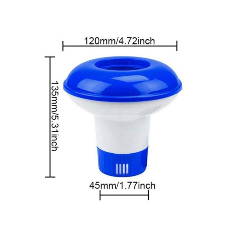 1 PCS - Distributeur de chlore chimique flottant pour les pi... - 4