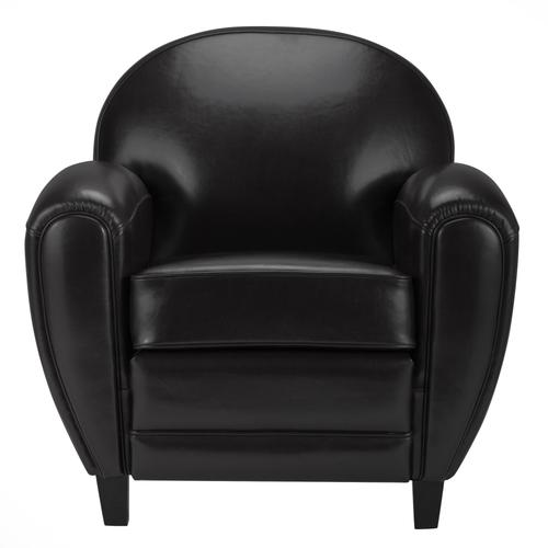 Fauteuil Club Noir