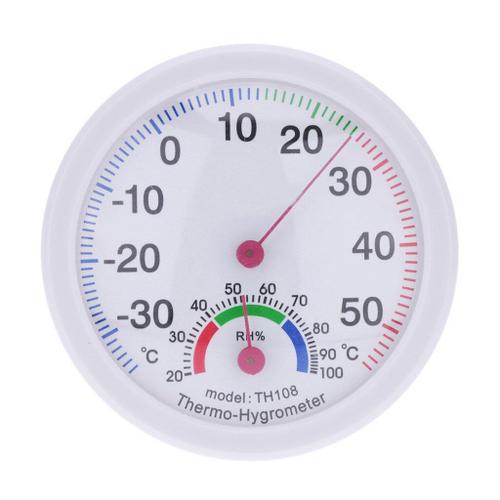 blanche - Thermomètre et hygromètre numérique pour intérieur et extérieur, appareil de mesure de l'humidité et de la température, MIni enregistreur mural, livraison directe, nouveau