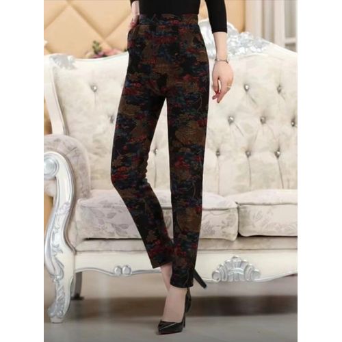 Leggings College En Velours Optique Pour Femmes,Pantalons Fjlady Chauds,Grande Taille Xxxl,Automne Et Hiver