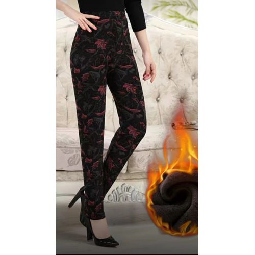Leggings College En Velours Optique Pour Femmes,Pantalons Fjlady Chauds,Grande Taille Xxxl,Automne Et Hiver