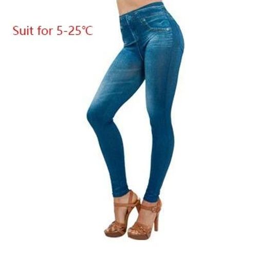 Gtpdplparallèle S-Xxl Sexy Leggings Femmes Doublé Printemps Automne Imprimer Jeans Sportwear Slim Jeggings Deux Vraies Poches Femme Fitness Pantalon