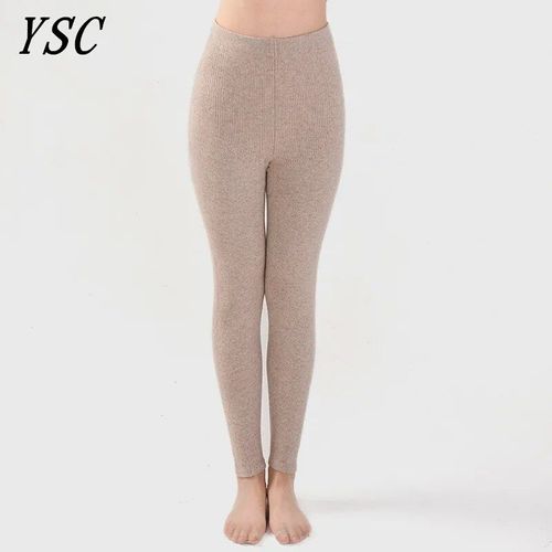 Ysc-Pantalon En Laine Cachemire Pour Femme,Caleçons Longs,Leggings Ique Dex,Style Slim Fit,Chaleur Tout Douce,Haute Qualité,Style
