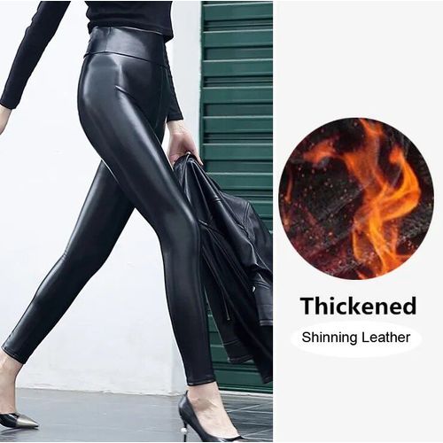 Eoeodoit-Leggings En Cuir Pour Femme,Pantalon De Soirée Sexy,Taille Large,Mince,Grand,Commande Lady Fjpush Up Hip,Compromis,S-5xl