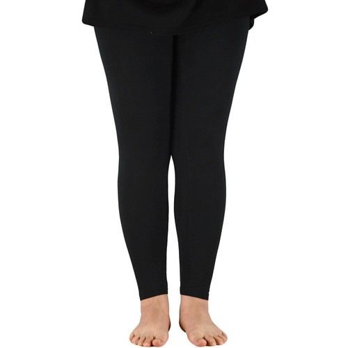 Azue-Leggings En Fibre De Bambou Pour Femme,Taille Artificiel Astique,Décontracté,Grande Taille,Haute Commande,Pantalon D'entraînement Basique