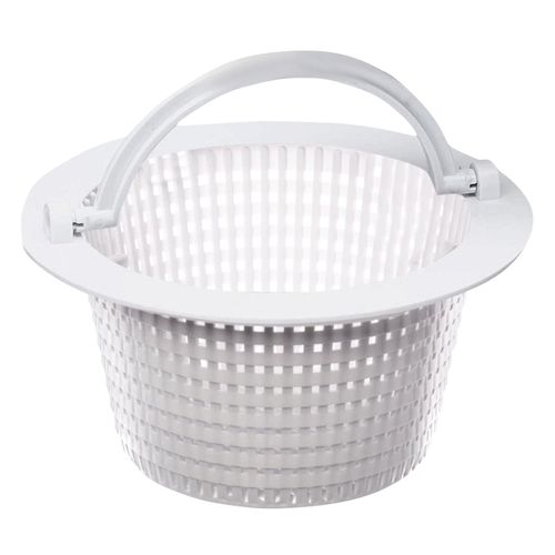 Panier d'écumage de piscine en plastique, panier de nettoyage de piscine hors sol, poignée pliable, filtre, fournitures d'extérieur