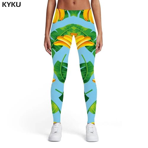 Kyku-Leggings Psychédéliques Pour Femmes,Motif Coloré,Sport,Art,Élastique,Vintage,Spandex,Pantalons De Fitness