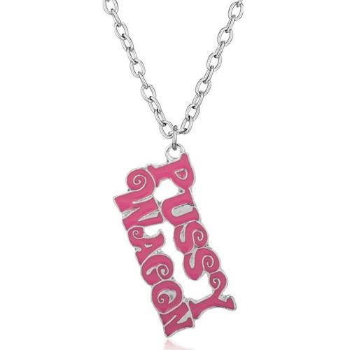 Porte-Clés Série Film Kill Bill,Pendentif Lettre «Chatte Wagon»,Métal Émail,Accessoires Cadeau Pour Femmes/Hommes - Type Pink