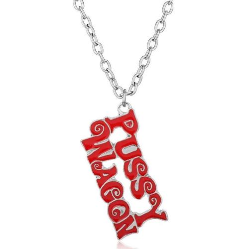 Porte-Clés Série Film Kill Bill,Pendentif Lettre «Chatte Wagon»,Métal Émail,Accessoires Cadeau Pour Femmes/Hommes - Type Red #A