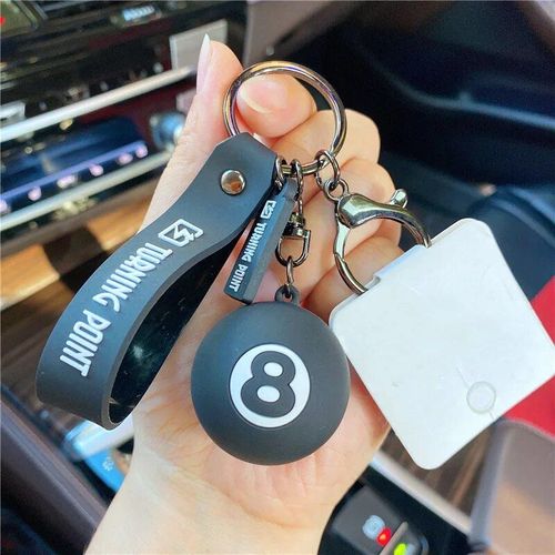 Porte-Clés De Billard Pour Filles,Pendentif De Sac De Couple,Bijoux De Voiture Exquis,Coeur De Beurre,Cadeau De Nouvel An #I