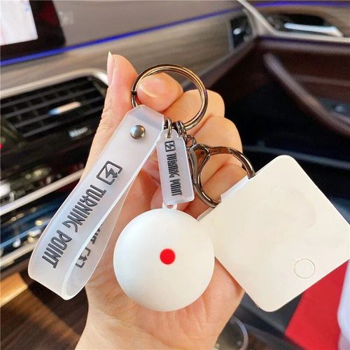 Porte-Clés De Billard Pour Filles,Pendentif De Sac De Couple,Bijoux De Voiture Exquis,Coeur De Beurre,Cadeau De Nouvel An #A