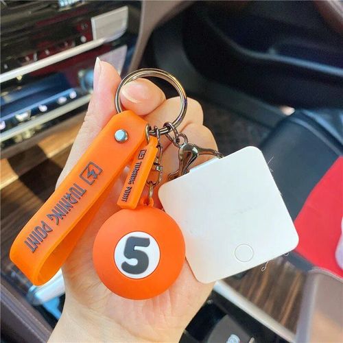 Porte-Clés De Billard Pour Filles,Pendentif De Sac De Couple,Bijoux De Voiture Exquis,Coeur De Beurre,Cadeau De Nouvel An #F