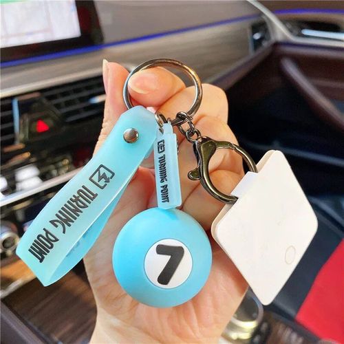 Porte-Clés De Billard Pour Filles,Pendentif De Sac De Couple,Bijoux De Voiture Exquis,Coeur De Beurre,Cadeau De Nouvel An #H