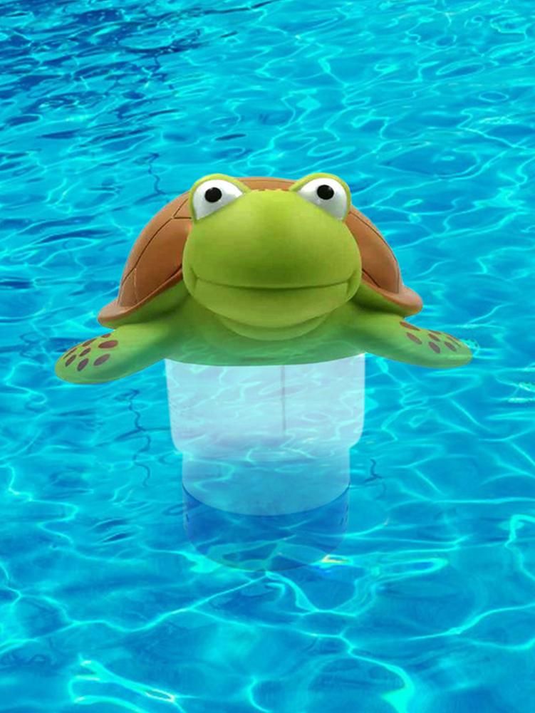 Flotteur de chlore de piscine en vinyle, Animal flottant, di... - 5