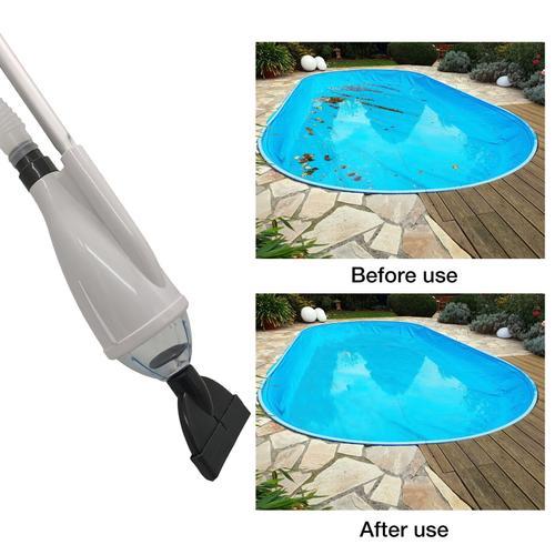 Aspirateur à main pour piscines domestiques, Kit d'outils de nettoyage d'entretien de piscines