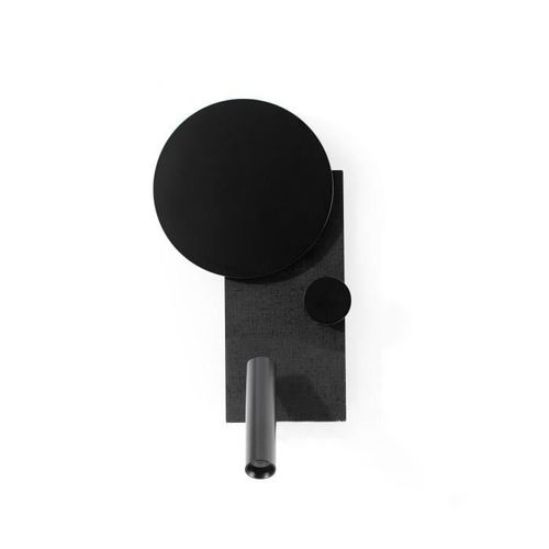 Faro Klee Liseuse Droite Noir Texturé 2700k