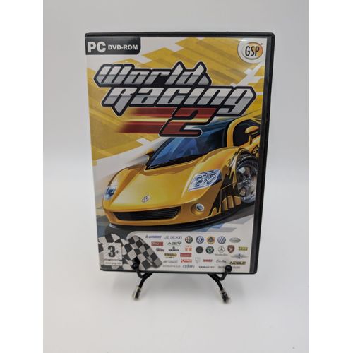 Jeu Pc World Racing 2 En Boite, Sans Notices