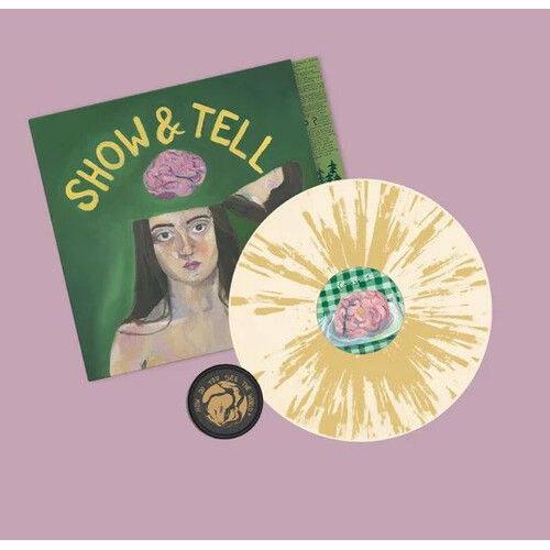 Bored At My Grandmas House - Show & Tell - Cream Colored Vinyl With Mustard Yellow Splatter [Vinyl Lp] Colored Vinyl, Cream, Yellow, Uk - Import