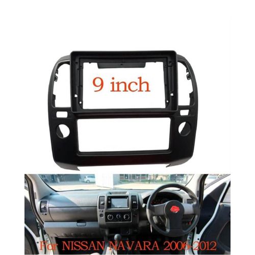 Kit De Radio Fascia D'autoradio For Nissan Navara 2006-2012 Kit De Cadre De Tableau De Bord De Plaque Frontale De Montage De Panneau En Plastique Stéréo