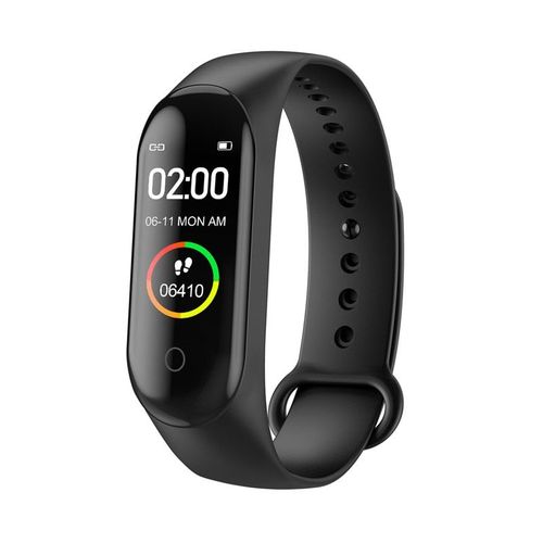 Bracelet De Sport Connecté M4, Podomètre, Moniteur D'activité Physique, Tension Artérielle, Fréquence Cardiaque