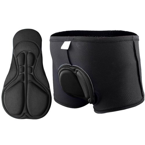 Short De Cyclisme Noir Unisexe De Haute Qualité, Sous Vêtement Confortable, Rembourré En Gel 3d, Taille M Xxxl