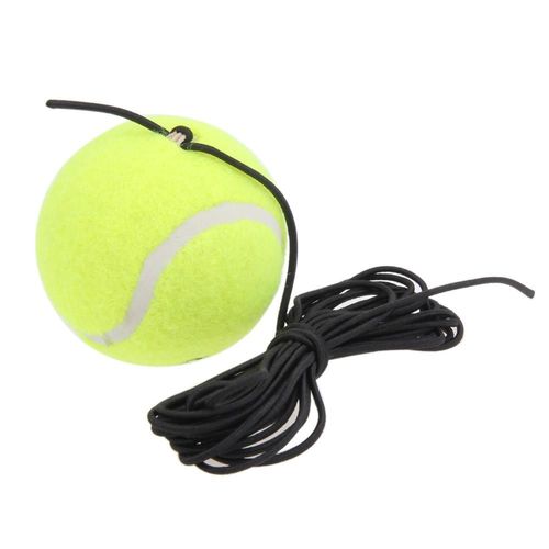 Balle De Tennis À Rebond Pour Auto Apprentissage, Outil D'entraînement, Avec Entraîneur De Tennis, Accessoires De Tennis À Plinthes