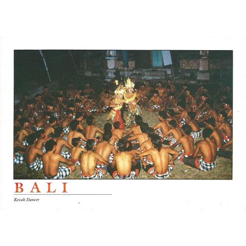 Bali, Belle Carte Postale Neuve, Danses Traditionnelles.