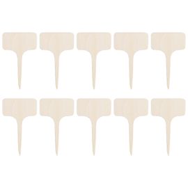 Lot De 10 étiquettes De Plantes En Bambou Multifor... – Grandado