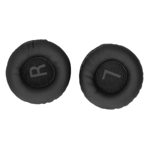 Coussin oreille 65 mm FYZ?202 Coussinets Oreille Ronds 65mm Coussin Oreille avec Signe L R pour Casque