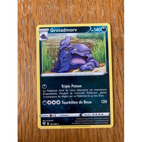 (1387) Grotadmorv 101/189 Pokemon
