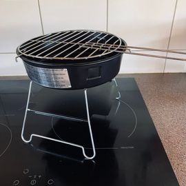 Barbecue brasero et Grille au charbon de bois