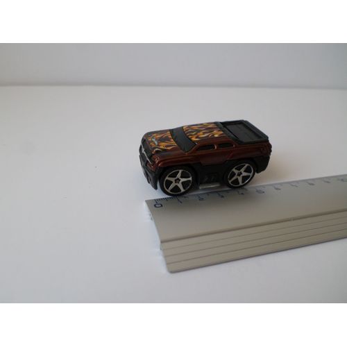 Dragster Modele Marron Flammes Capot Et Toit-Hot Wheels